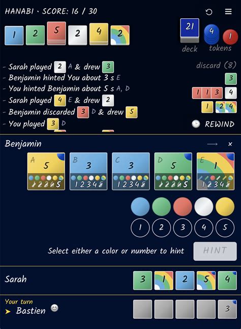 Hanabi · Play Hanabi online with friends!.